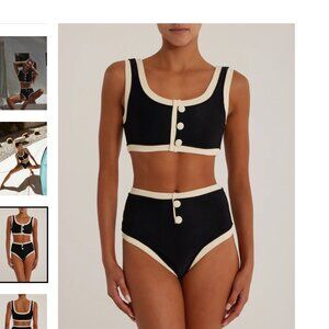 SAME los angeles The Grace Bikini SET (top XS bottom S)